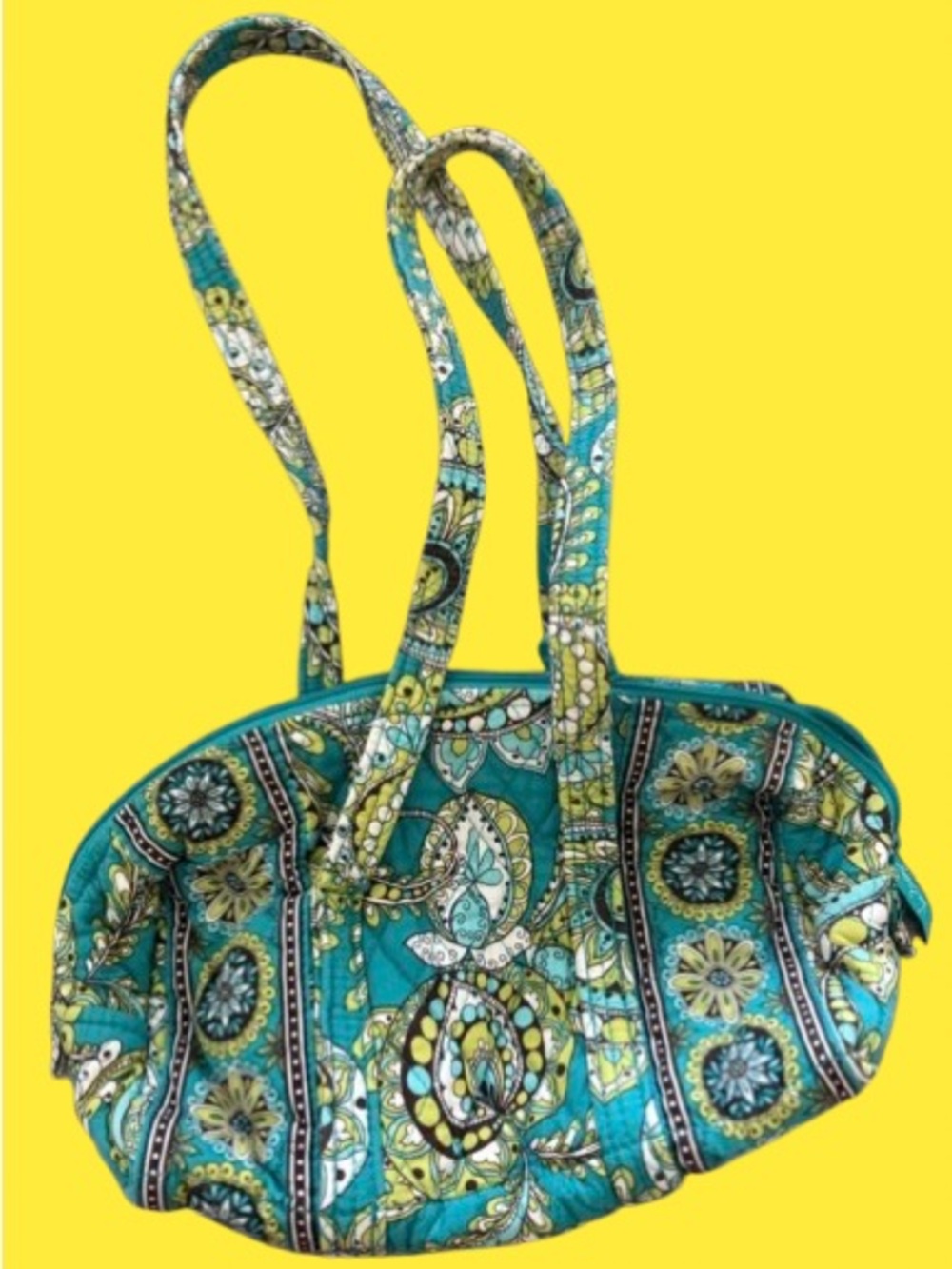 Vera Bradley Teal Paisley Bag